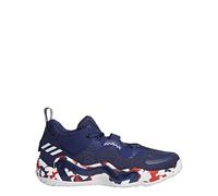 adidas Lunar New Year D.O.N Issue 3 GCA Basketball Shoes Men's, Team Navy/Cloud White/Vivid Red, 7.5