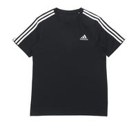 adidas M 3s Sj T Sports Training Stripe Round Neck Short Sleeve Black GL3732 L