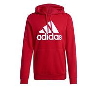 adidas M Bl Ft HD, Felpa Uomo, Rosso Scarlatto/Bianco, M