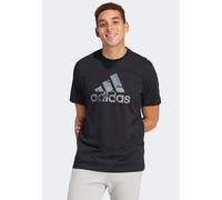 adidas Men's Camo Badge of Sport Graphic Tee, Black, M