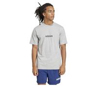 adidas M Lin SJ Men's T-Shirt, MGREYH/Black, 4XL, Mgreyh/Black, 4XL