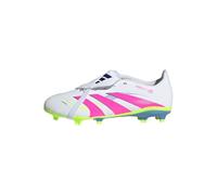 adidas MacBook Pro Sneaker, Cloud White Lucid Pink Lucid Lemon, 1 UK Child