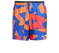 adidas Male TERREC Multi Light Shorts Printed S 7 inch