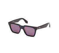 Adidas Man OR0110 01A Sunglasses Acetate Black Smoke Squared Normal