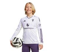 adidas Man Utd 25/26 Away L/S Football Shirt Jnr YM 11-12Yr