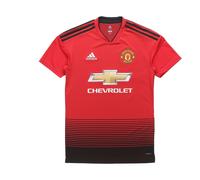 adidas Manchester United 18/19 Fan Edition Home 'Red Black' CG0040 L