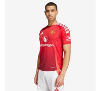 adidas Manchester United Authentic Home Shirt 2024 2025 Adults M Red