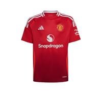 adidas Manchester United 24/25 Home Jersey Kids, Recycled Polyester, Red
