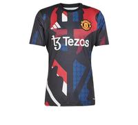 adidas Manchester United 24/25 Pre-Match Jersey, Recycled Polyester, Black