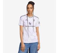 adidas Womens Manchester United Away Shirt 2025 2026 Short Sleeve V-neck