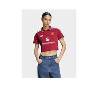 adidas Manchester United 26/27 Home Jersey Crop - Red - Womens 2XL