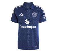 Adidas Manchester United Away Mens Short Sleeve Jersey 2024/2025 Colour: Indigo, Size: 3XL