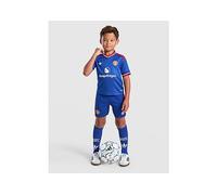 Manchester United Football Shirt Away 2026-27 Minikit adidas Blue Kids