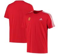 Adidas Manchester United Football T Shirt Mens Small Man Utd Retro Top