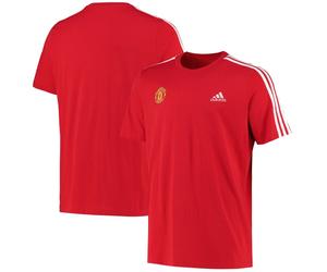 Adidas Manchester United Football T Shirt Mens Small Man Utd Retro Top