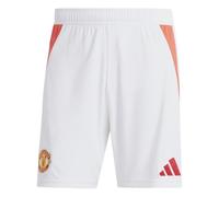 Adidas Manchester United Home Mens Short 2024/2025 Colour: White, Size: Large