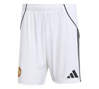 Adidas Manchester United Home Mens Short 2025/2026 Colour: White, Size: Extra Large