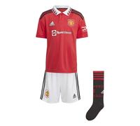 Adidas Manchester United Home Mini Kit 2022/2023 Colour: Red, Size: 18-24 months