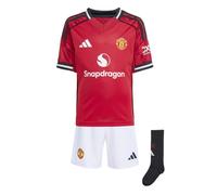 adidas Manchester United 25 26 Little Kids Home Kit