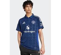 Adidas Manchester United Away Mens Short Sleeve Jersey 2024/2025 Colour: Indigo, Size: Extra Large