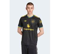 adidas Manchester United Mens 25/26 3rd Stadium Replica Shirt, Black, Size Xs, Men Black