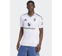 adidas Manchester United Mens 25/26 Away Stadium Replica Shirt - White, White, Size L, Men White