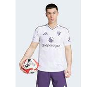 adidas Manchester United Mens Authentic 25/26 Away Replica Shirt, White, Size M, Men White