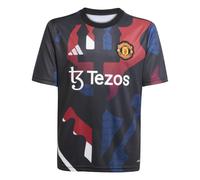 Adidas Manchester United Pre-Match Junior Short Sleeve Jersey 2024/2025 Colour: Black, Size: 11-12 years