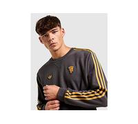 adidas Manchester United Terrace Icons Sweatshirt - Black - Mens M