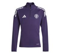 Adidas Manchester United Tiro Competition Junior Training 1/4 Zip Top 2025/2026 Size: 9-10 years, Colour: Purple