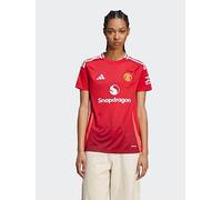 adidas Manchester United Women's 24/25 Home Stadium Replica Shirt - Red, Red, Size 2Xl, Women Red