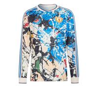 adidas Manchester United x Stone Roses Long Sleeve 'Black Multi Color' KC4442 S