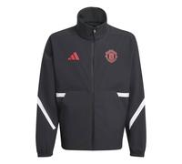 Adidas Manchester United Z.N.E. Junior Anthem Jacket 2025/2026 Colour: Black, Size: 13-14 years