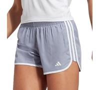 adidas Marathon 20 Womens Running Shorts Grey 3 Inch Lined Breathable Run Short