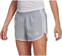 adidas Marathon 20 Womens Running Shorts Grey 3 Inch Lined Breathable Run Short