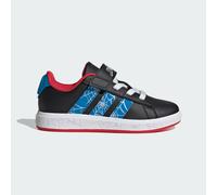 adidas Marvel Spider-Man Grand Court Shoes Kids, Synthetics Upper, Black