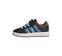 adidas Marvel Spider-Man Grand Court Shoes Kids, Synthetics Upper, Black
