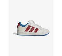 adidas Marvel Spider-Man Grand Court shoes off-white red blue Kids - 30.5