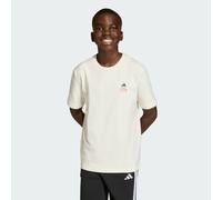 adidas Unisex Kids MARVEL SPIDER-MAN GRAPHICS TEE, off white/dark blue, 7-8 Years