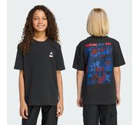 adidas Unisex Kids Marvel Spider-Man Graphics TEE, Black/Off White, 9-10 Years