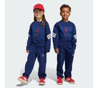 Adidas Marvel Spider-man Jogger Set Blue 7-8 Years Boys,Girls