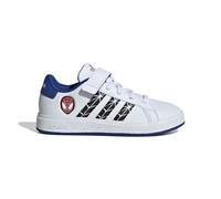 Adidas Marvel Spider-Man Kids Grand Court Shoes Colour: White, Size: 11c UK