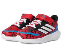 adidas Marvel Spider-Man Run Falcon 3.0 Baby Trainers, Pure Ruby White Blue Brilliant, 5.5 Infant