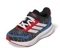 adidas Marvel Spider-Man Run Falcon Unisex Kids' Running Shoes, Black White Ruby Red, 21.5 cm