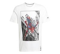 adidas Marvel Spider-Man T-Shirt, Cotton, White
