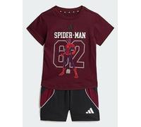 Baby t-shirt and shorts set adidas Marvel Spider Man Rouge 2/3 ans