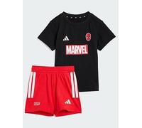 adidas Marvel Spider-Man Tee Set Kids, Black/Red, Size 3-4 Years Black/Red