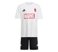 adidas Marvel Spider-Man Tee Set Kids, Recycled Polyester, White