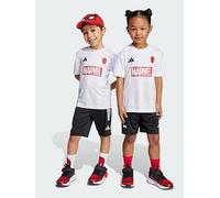 adidas Marvel Spider-Man Tee Set Kids, White, Size 3-4 Years White