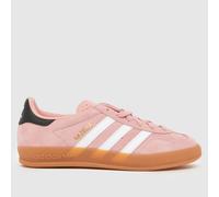 adidas Originals Junior Gazelle Indoor Trainer - Pink - Size 5